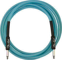 Pro Glow In The Dark Instrument Cable, 10ft, Straight/Straight - Blue