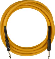 Kabel Fender Pro Glow In The Dark Instrument Cable, 18.6ft, Straight/Straight - Orange