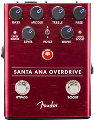 Overdrive/distortion/fuzz effektpedal Fender Santa Ana Overdrive