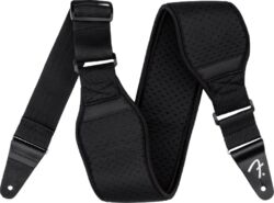 Gitarrengurt Fender Swell Neoprene Strap Black 3.5 Inch