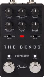 Kompressor/sustain/noise gate effektpedal Fender The Bends Compressor V2
