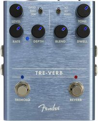 Reverb/delay/echo effektpedal Fender Tre Verb