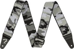 Gitarrengurt Fender Weighless 2 Inches Camo Guitar Strap - Gray