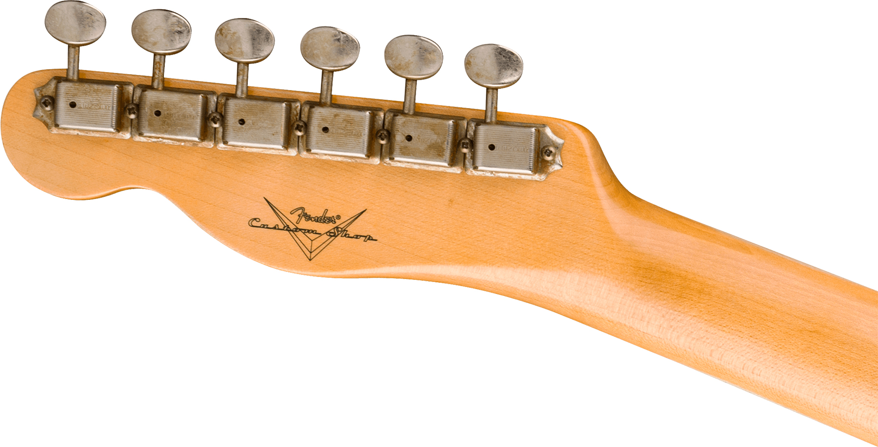 Fender Custom Shop Brian Fallon Tele Custom 1959 Signature 2s Ht Rw #r151889 - Journeyman Relic Black - Signature-E-Gitarre - Variation 4