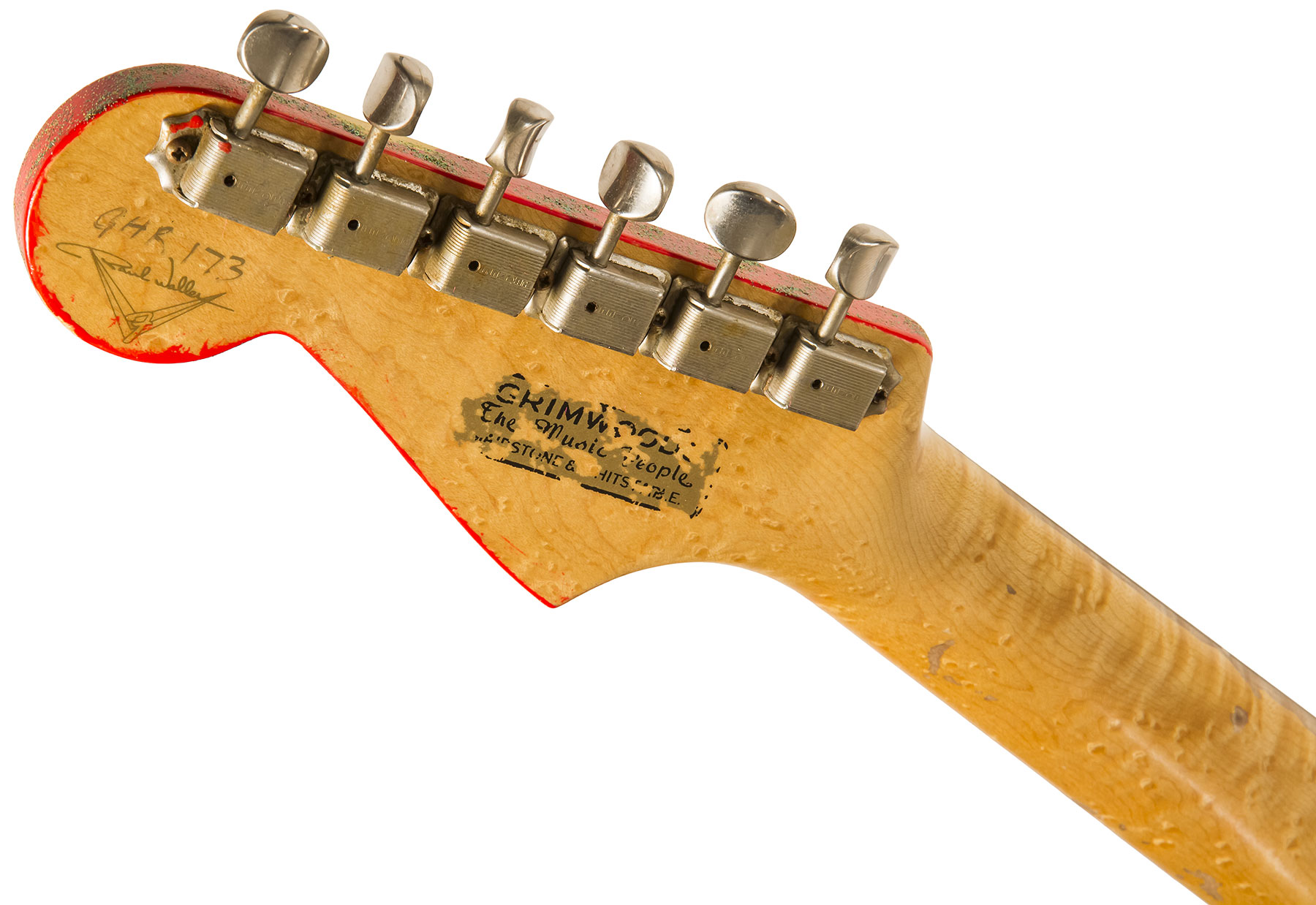 Fender Custom Shop George Harrison Strat Masterbuilt P.waller Signature Rw #83840 - Rocky - E-Gitarre in Str-Form - Variation 5