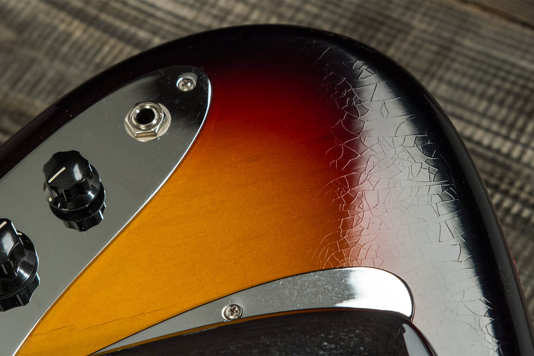 Fender Custom Shop Jazz Bass 1964 Rw #r129293 - Closet Classic 3-color Sunburst - Solidbody E-bass - Variation 5