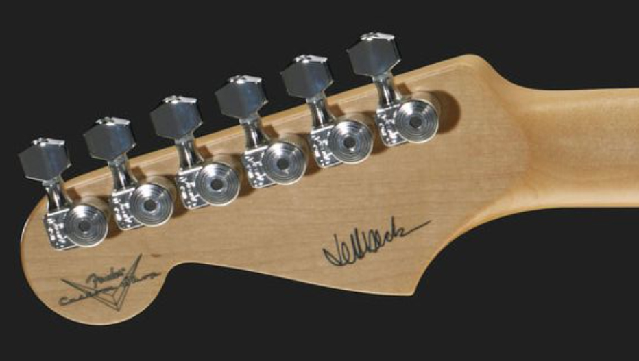 Fender Custom Shop Jeff Beck Strat 3s Trem Rw - Nos Surf Green - E-Gitarre in Str-Form - Variation 4