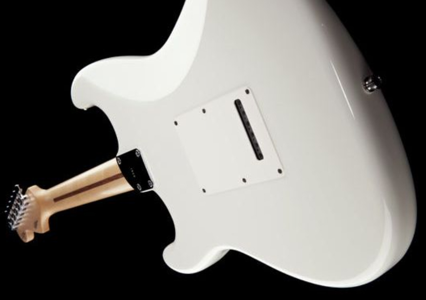 Fender Custom Shop Jeff Beck Strat 3s Trem Rw - Nos Olympic White - E-Gitarre in Str-Form - Variation 4