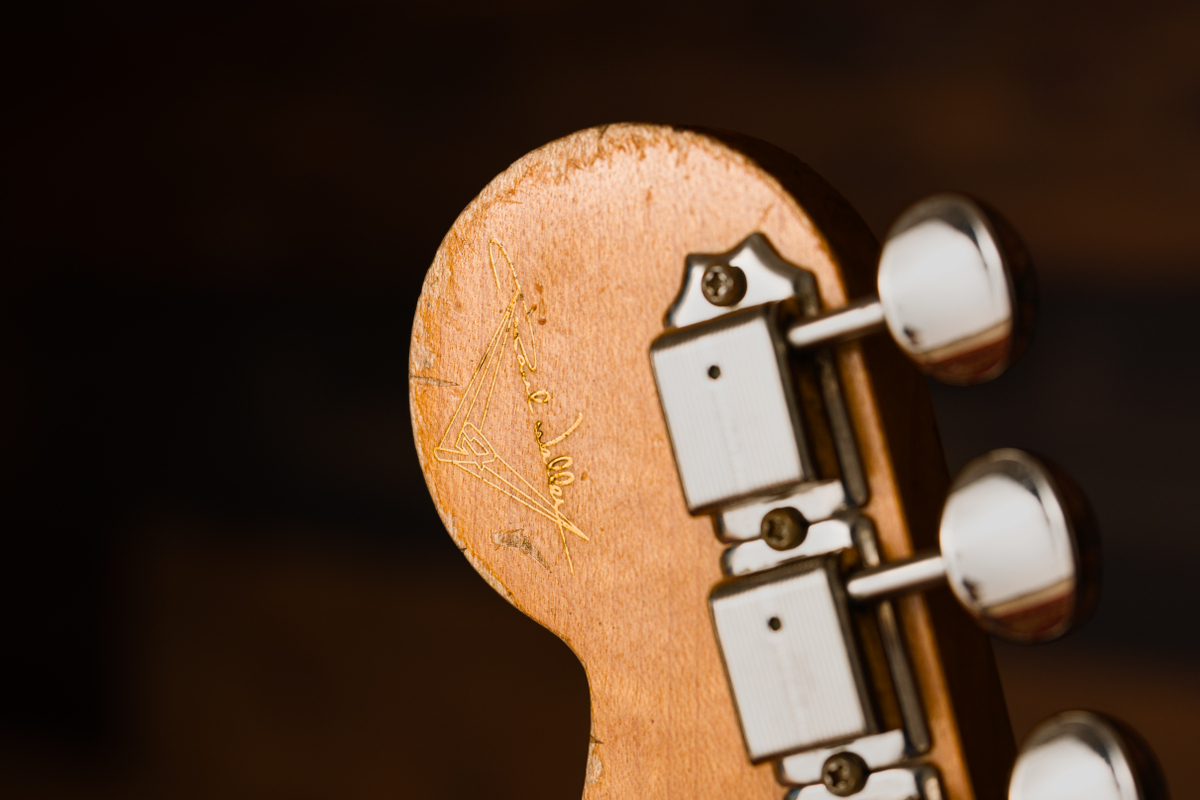 Fender Custom Shop John Frusciante Masterbuilt P.waller 3s Trem Rw - Heavy Relic 3-color Sunburst - Signature-E-Gitarre - Variation 10