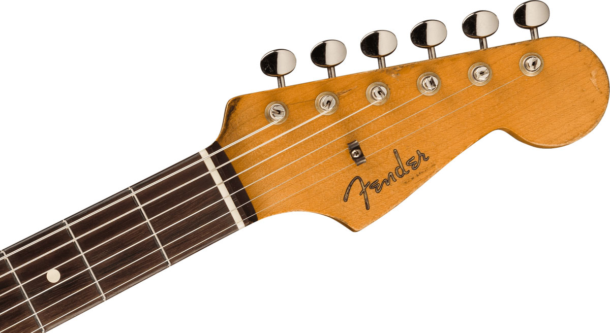 Fender Custom Shop John Frusciante Masterbuilt P.waller 3s Trem Rw - Heavy Relic 3-color Sunburst - Signature-E-Gitarre - Variation 3
