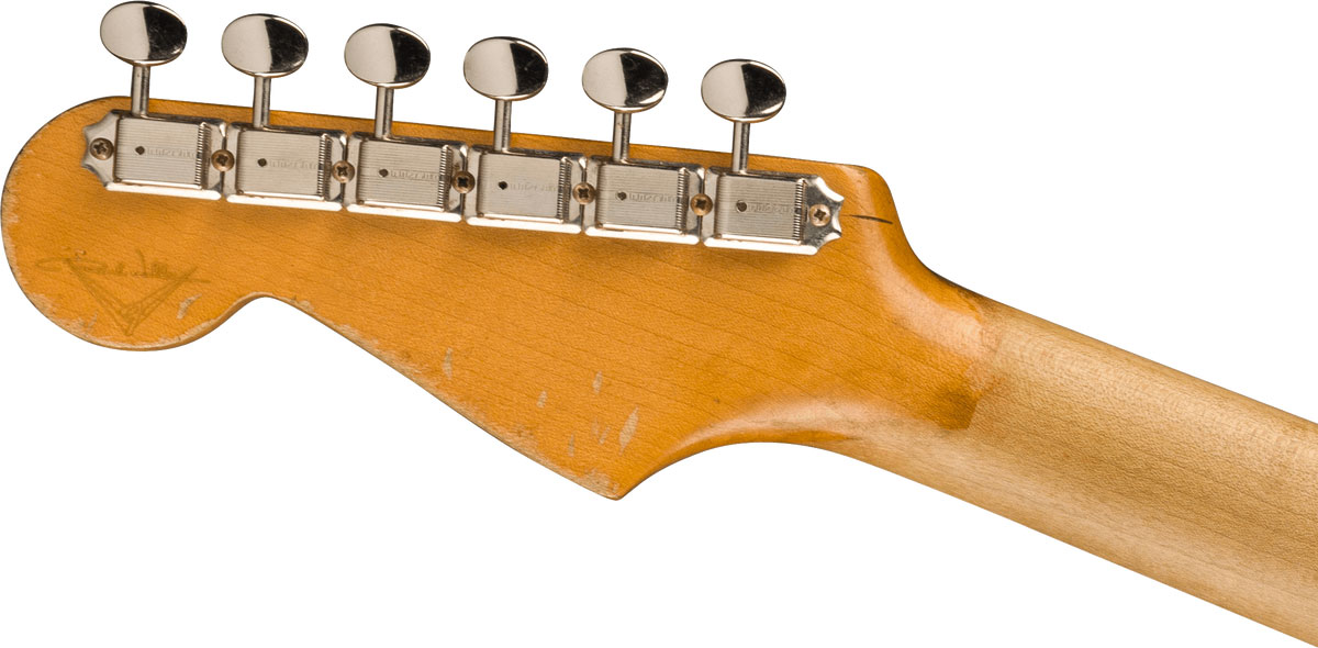 Fender Custom Shop John Frusciante Masterbuilt P.waller 3s Trem Rw - Heavy Relic 3-color Sunburst - Signature-E-Gitarre - Variation 4