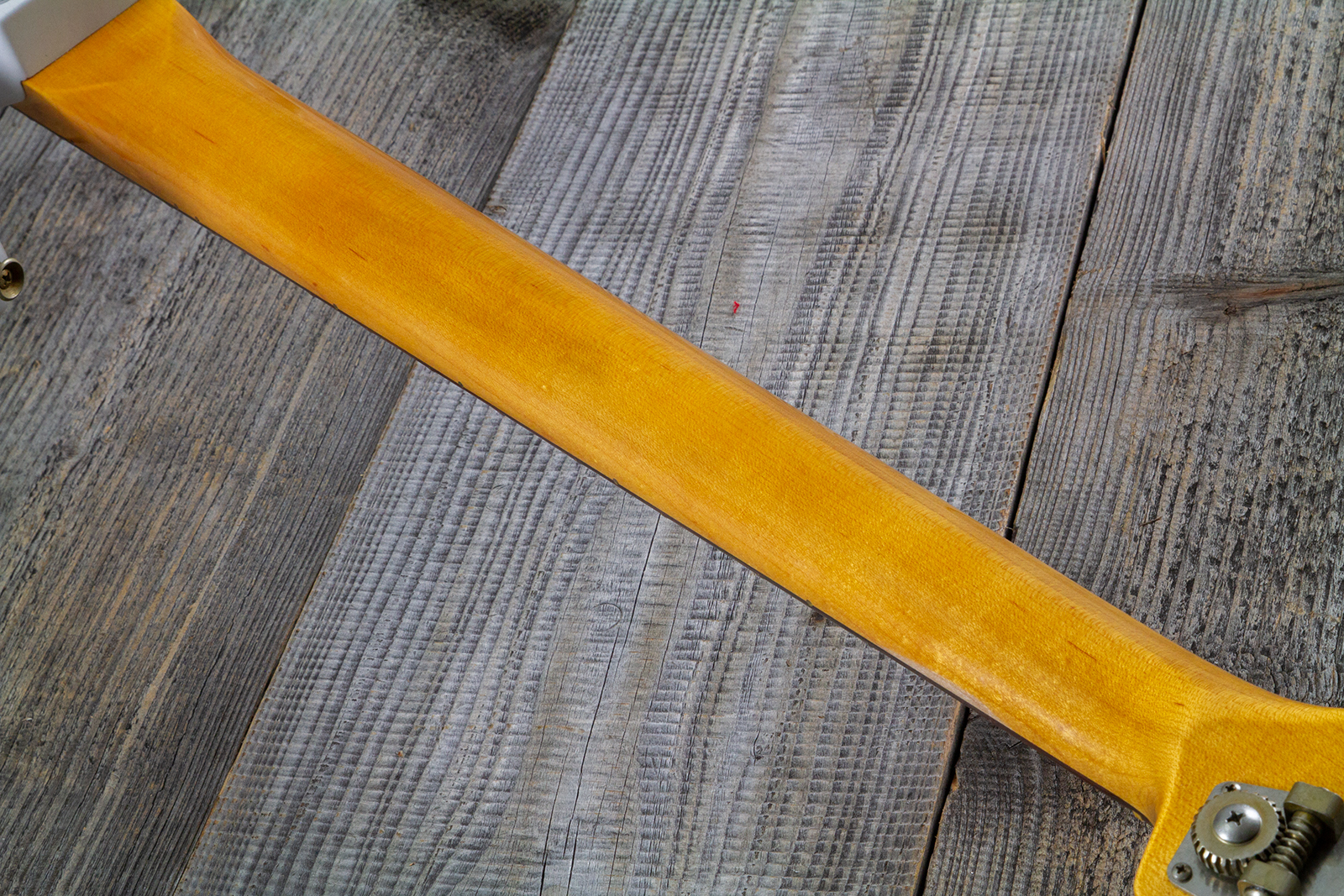 Fender Custom Shop Precision Bass 1960 Rw #r140276 - Journeyman Relic White Blonde - Solidbody E-bass - Variation 9