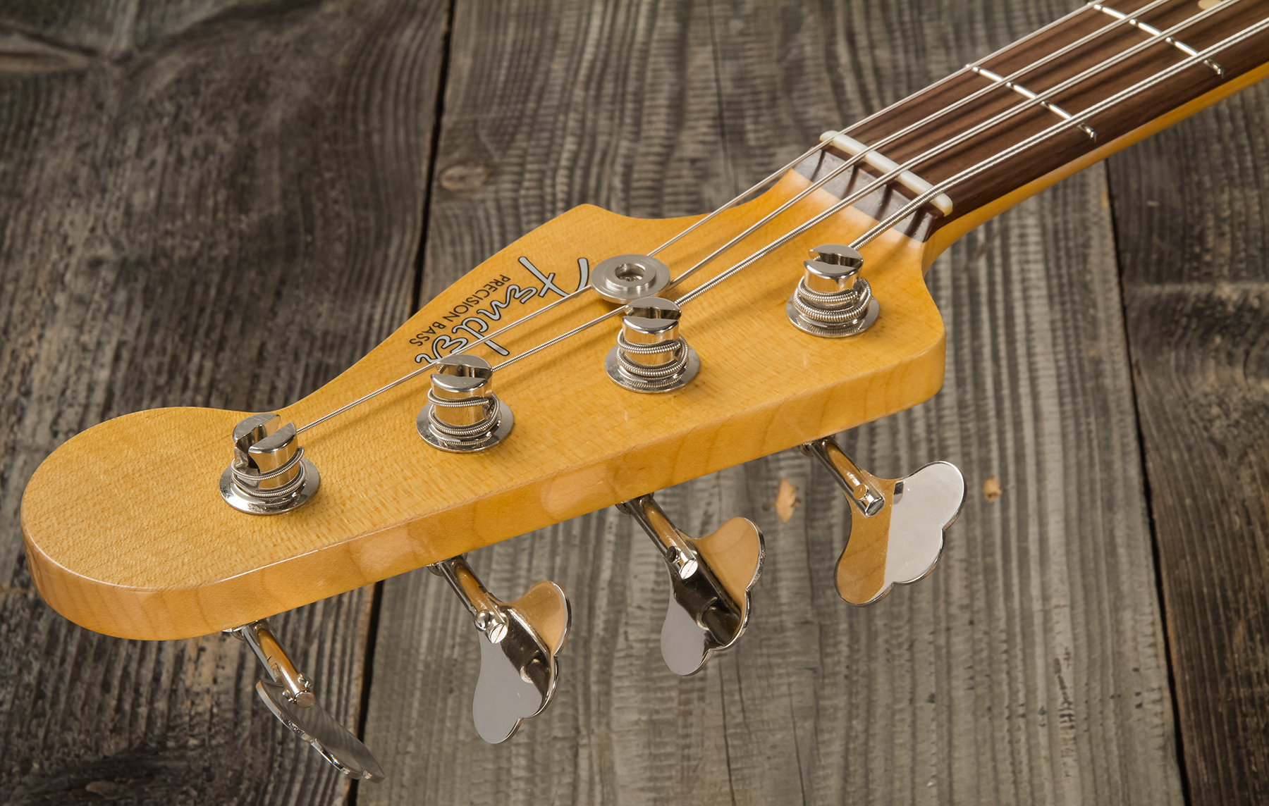 Fender Custom Shop Precision Bass 1962 Rw #r126357 - Journeyman Relic Fiesta Red - Solidbody E-bass - Variation 7