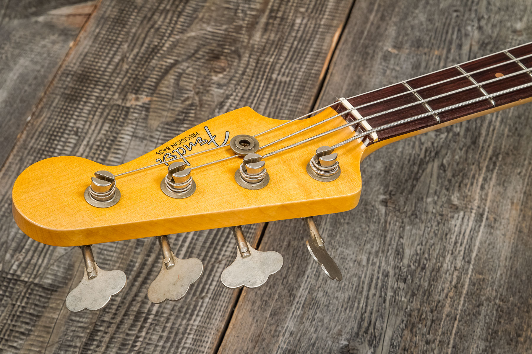 Fender Custom Shop Precision Bass 1963 Rw #cz56919 - Journeyman Relic 3-color Sunburst - Solidbody E-bass - Variation 8
