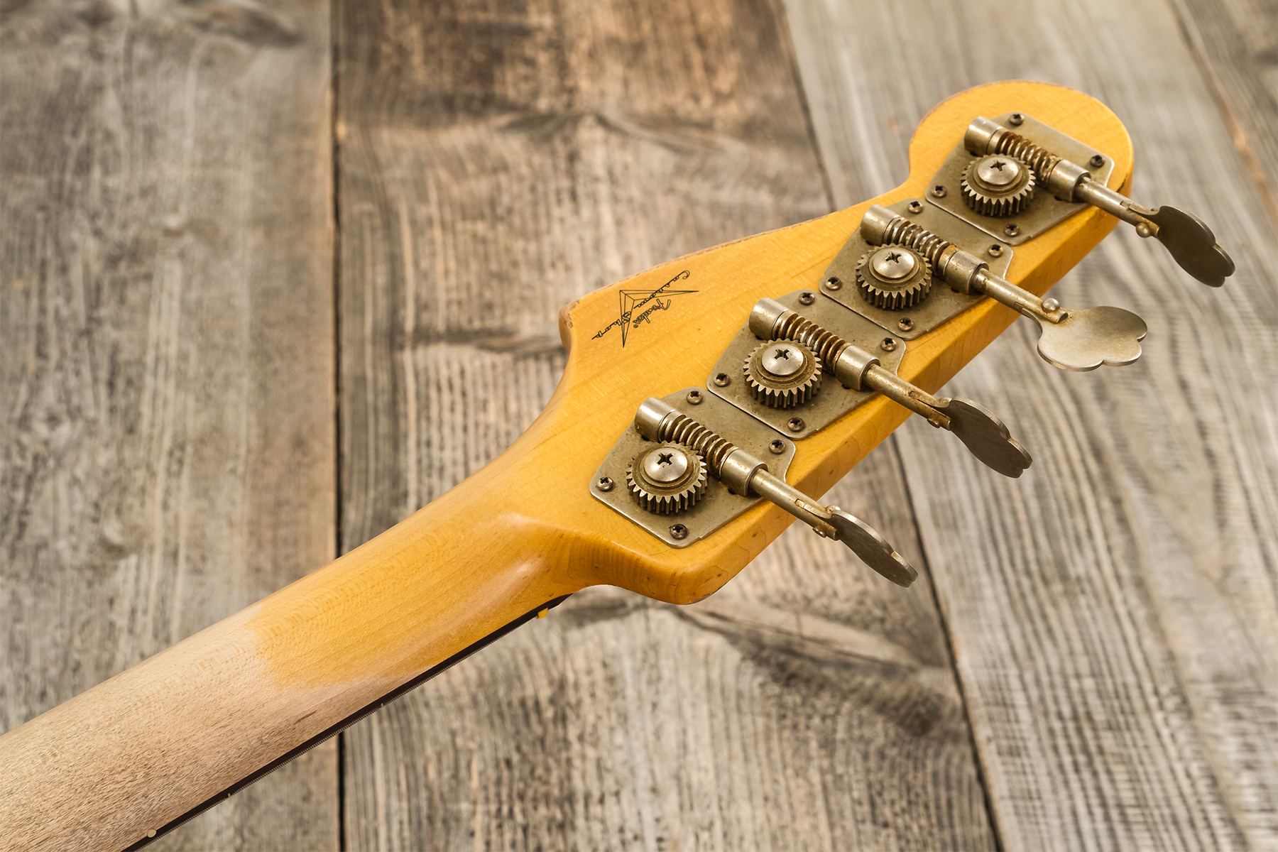 Fender Custom Shop Precision Bass 1964 Rw #r135935 - Heavy Relic Lake Placid Blue - Solidbody E-bass - Variation 9