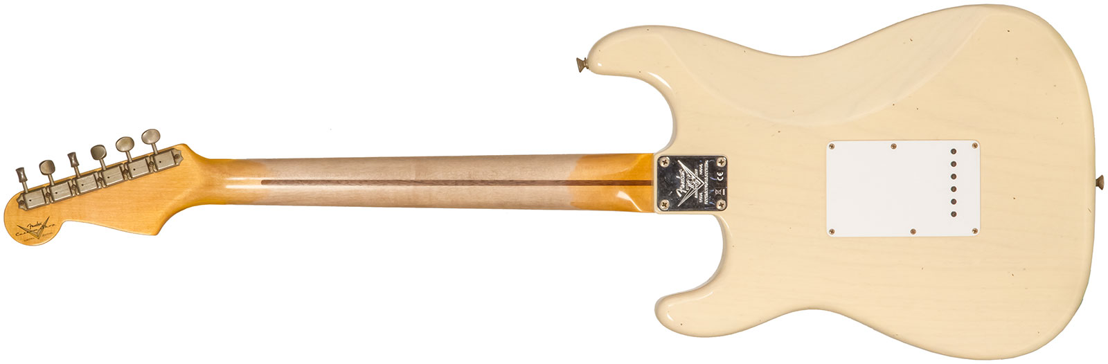Fender Custom Shop Strat 1954 70th Anniv. 3s Trem Mn #xn4159 - Journeyman Relic Vintage Blonde - E-Gitarre in Str-Form - Variation 1