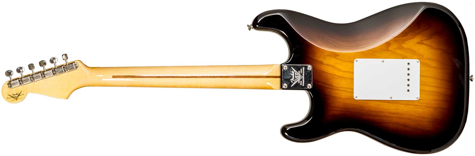 Fender Custom Shop Strat 1954 70th Anniv. 3s Trem Mn #xn4597 - Time Capsule Wide Fade 2-color Sunburst - E-Gitarre in Str-Form - Variation 1