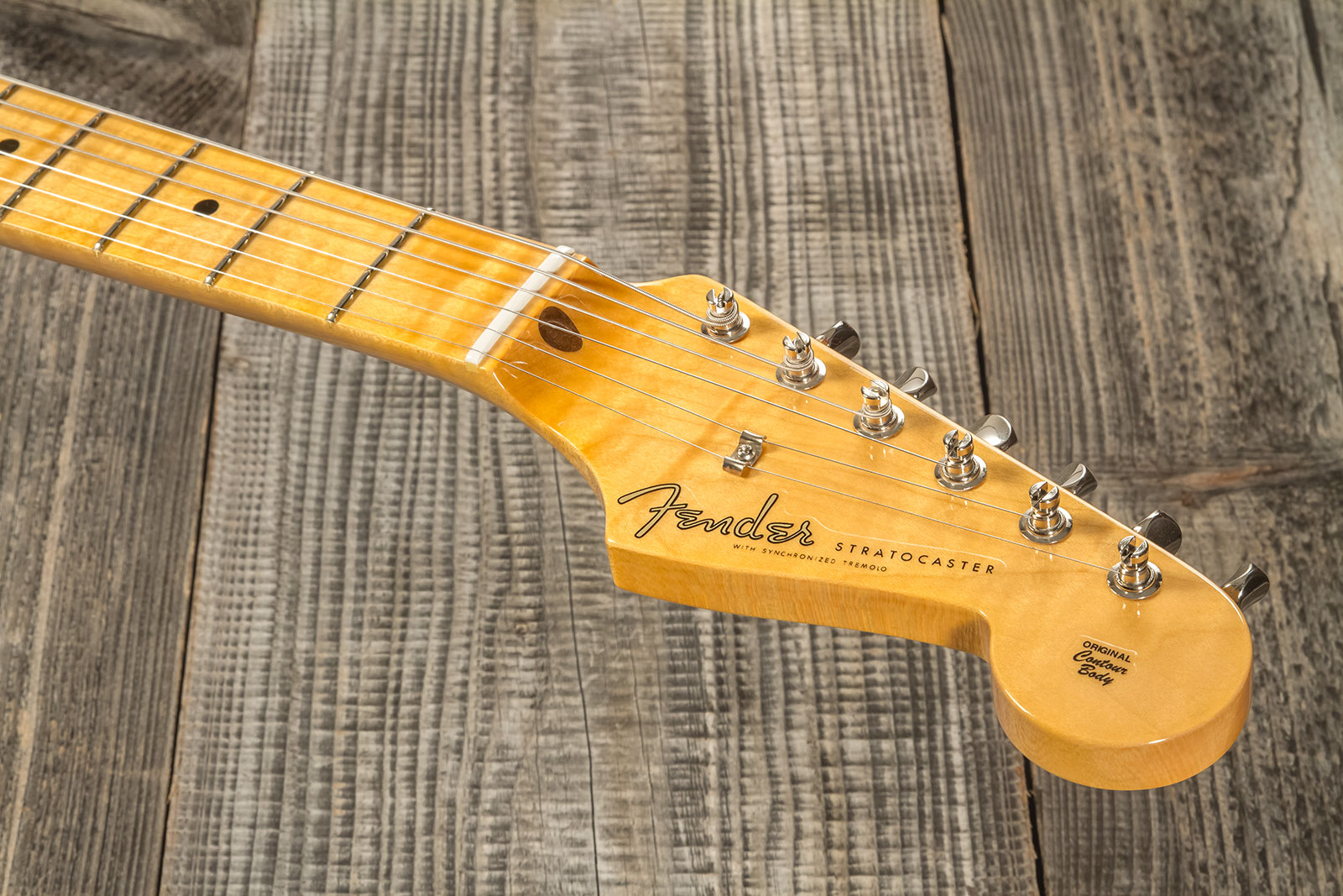 Fender Custom Shop Strat 1956 3s Trem Mn #r133022 - Nos Fiesta Red - E-Gitarre in Str-Form - Variation 7
