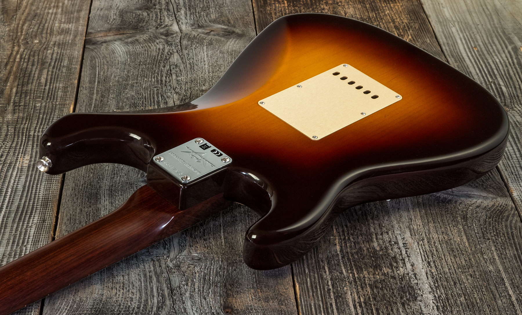 Fender Custom Shop Strat 1957 3s Trem Rw #cz548509 - Closet Classic 2-color Sunburst - E-Gitarre in Teleform - Variation 5