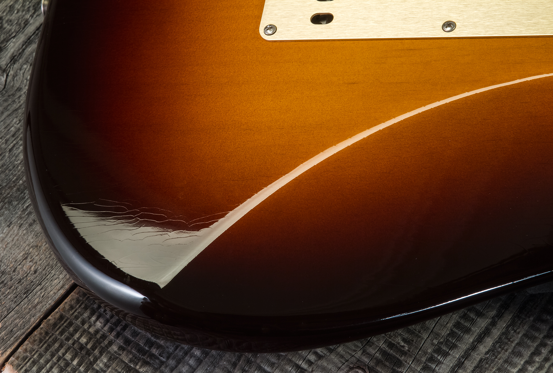 Fender Custom Shop Strat 1957 3s Trem Rw #cz548509 - Closet Classic 2-color Sunburst - E-Gitarre in Teleform - Variation 7