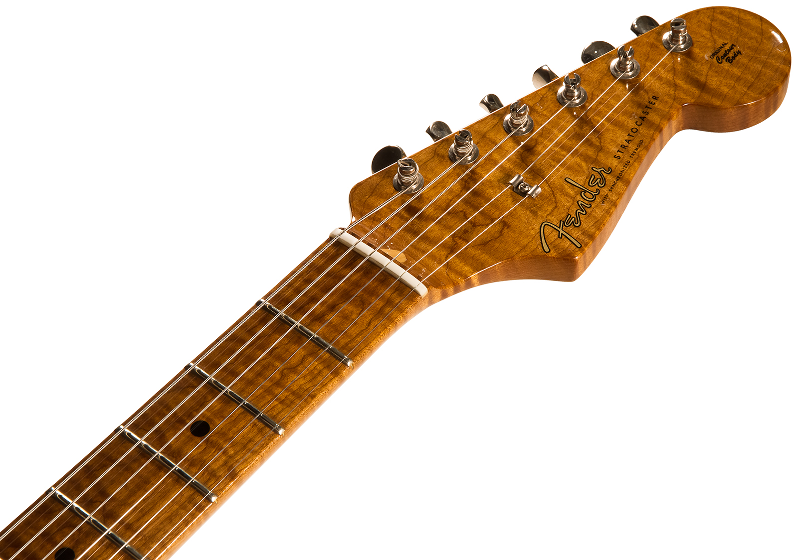 Fender Custom Shop Strat 1957 3s Trem Mn #r116646 - Lush Closet Classic Vintage Blonde - E-Gitarre in Str-Form - Variation 3