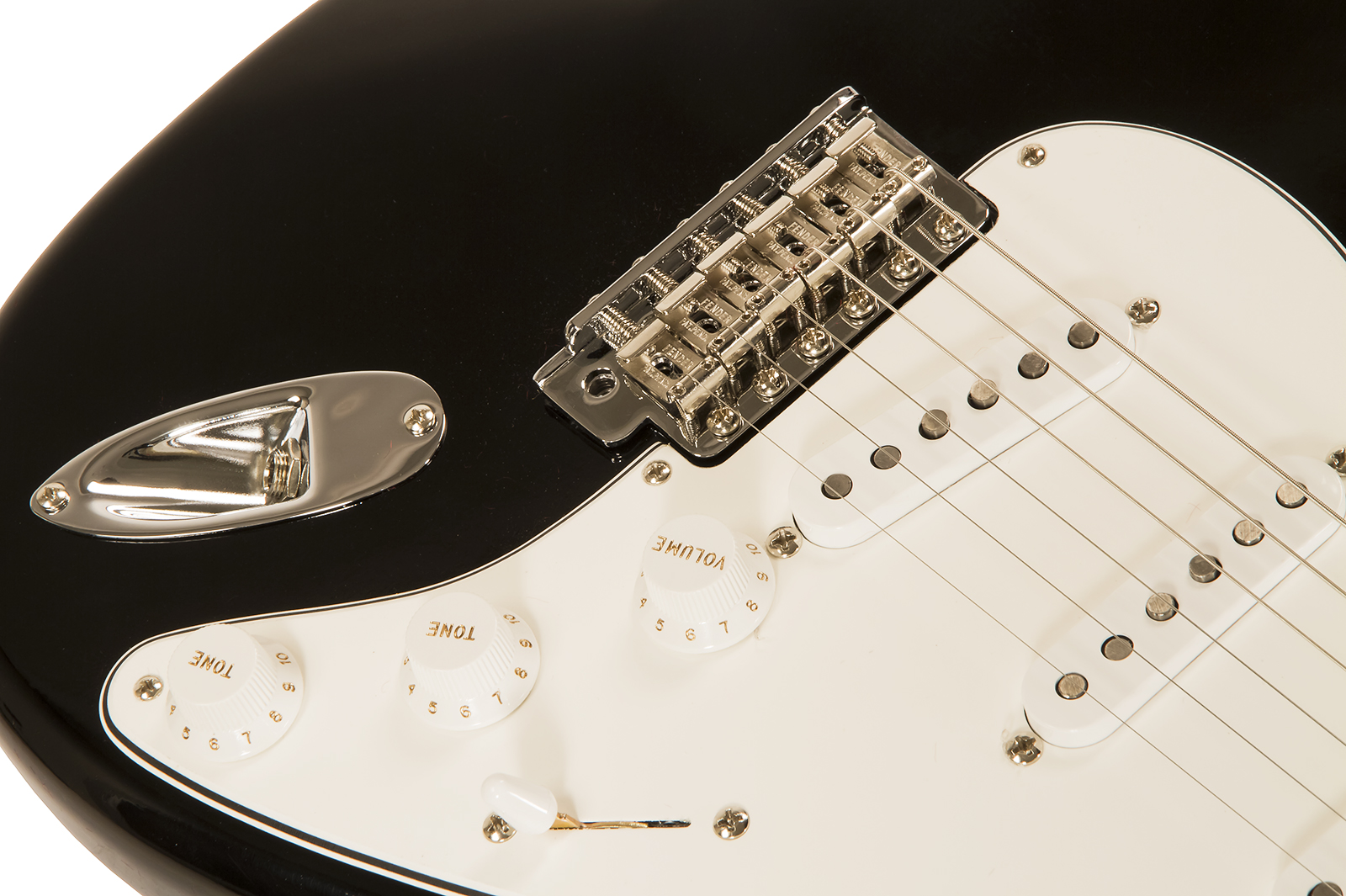 Fender Custom Shop Strat 1958 3s Trem Mn #r113828 - Closet Classic Black - E-Gitarre in Str-Form - Variation 2