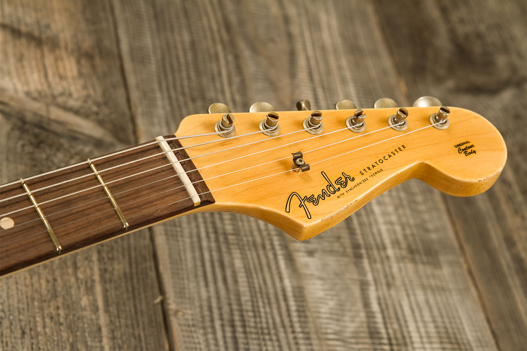 Fender Custom Shop Strat 1959 3s Trem Rw #r134302 - Relic Sonic Blue - E-Gitarre in Str-Form - Variation 7