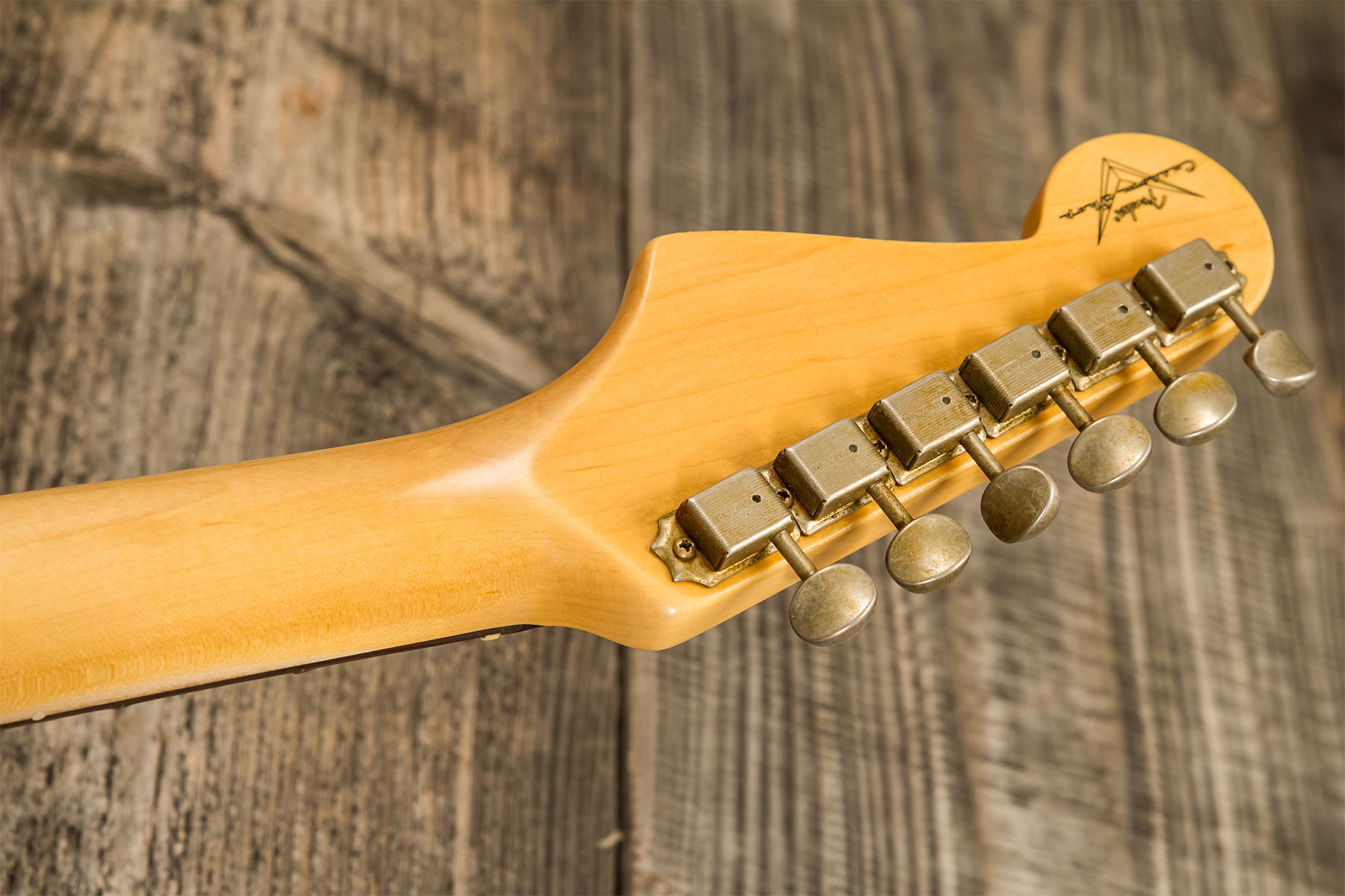 Fender Custom Shop Strat 1959 3s Trem Rw #r134302 - Relic Sonic Blue - E-Gitarre in Str-Form - Variation 8