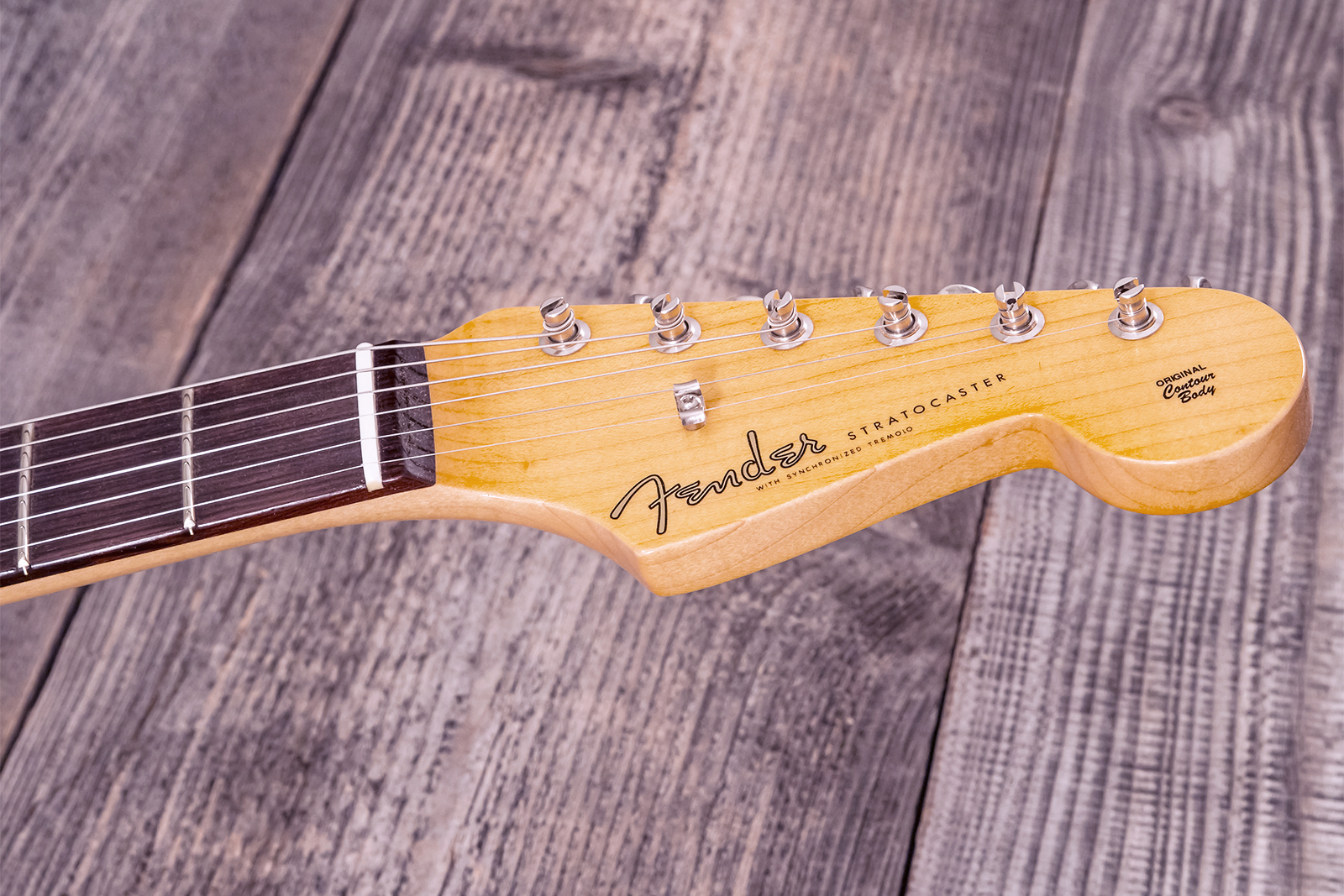 Fender Custom Shop Strat 1959 3s Trem Rw #r143419 - Time Capsule Sonic Blue - E-Gitarre in Str-Form - Variation 12