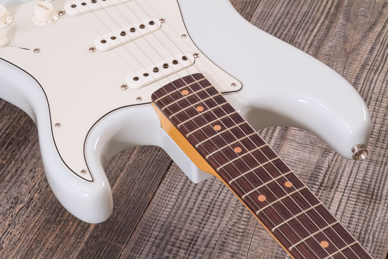 Fender Custom Shop Strat 1959 3s Trem Rw #r143419 - Time Capsule Sonic Blue - E-Gitarre in Str-Form - Variation 4