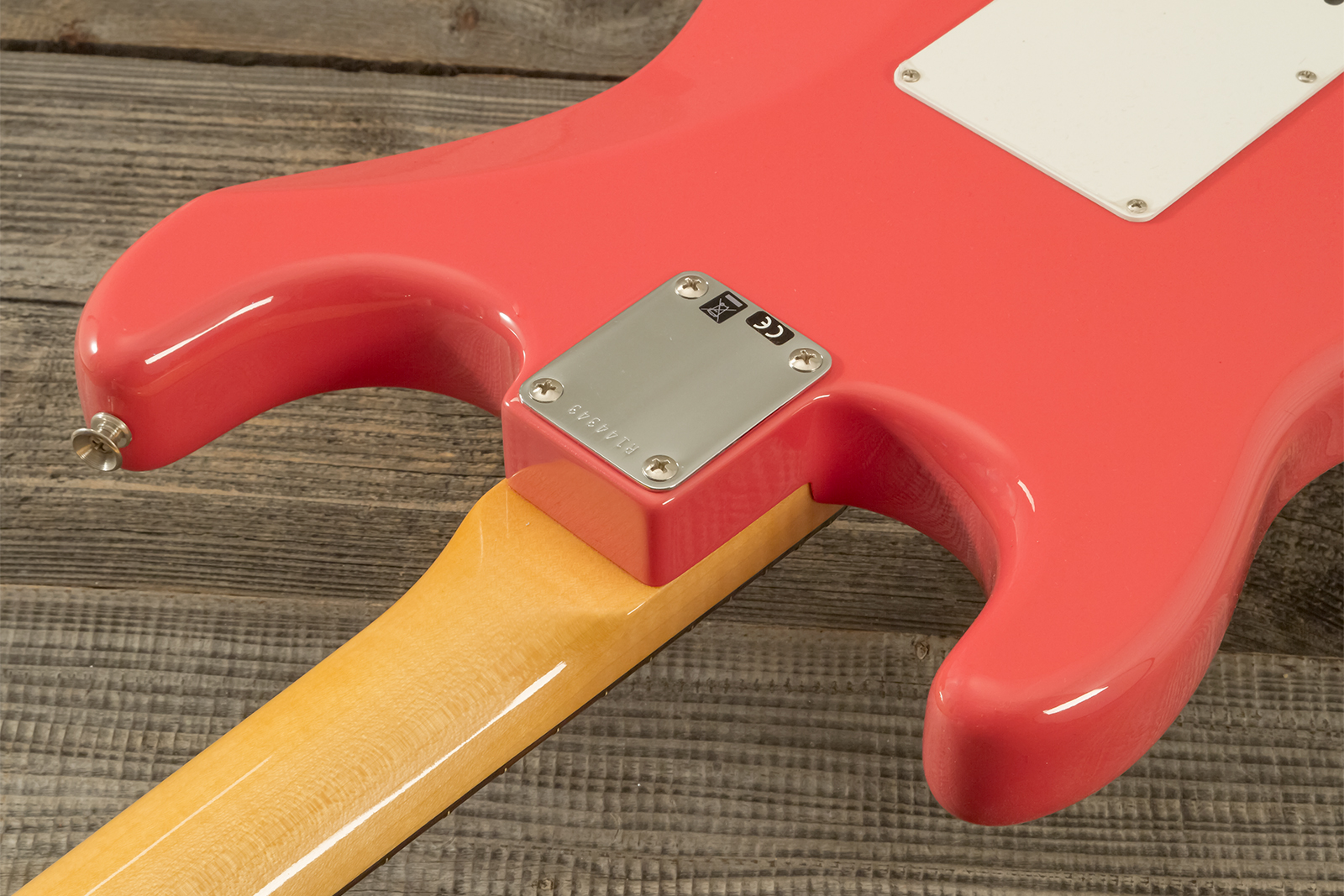 Fender Custom Shop Strat 1959 3s Trem Rw #r144343 - Time Capsule Fiesta Red - E-Gitarre in Str-Form - Variation 7