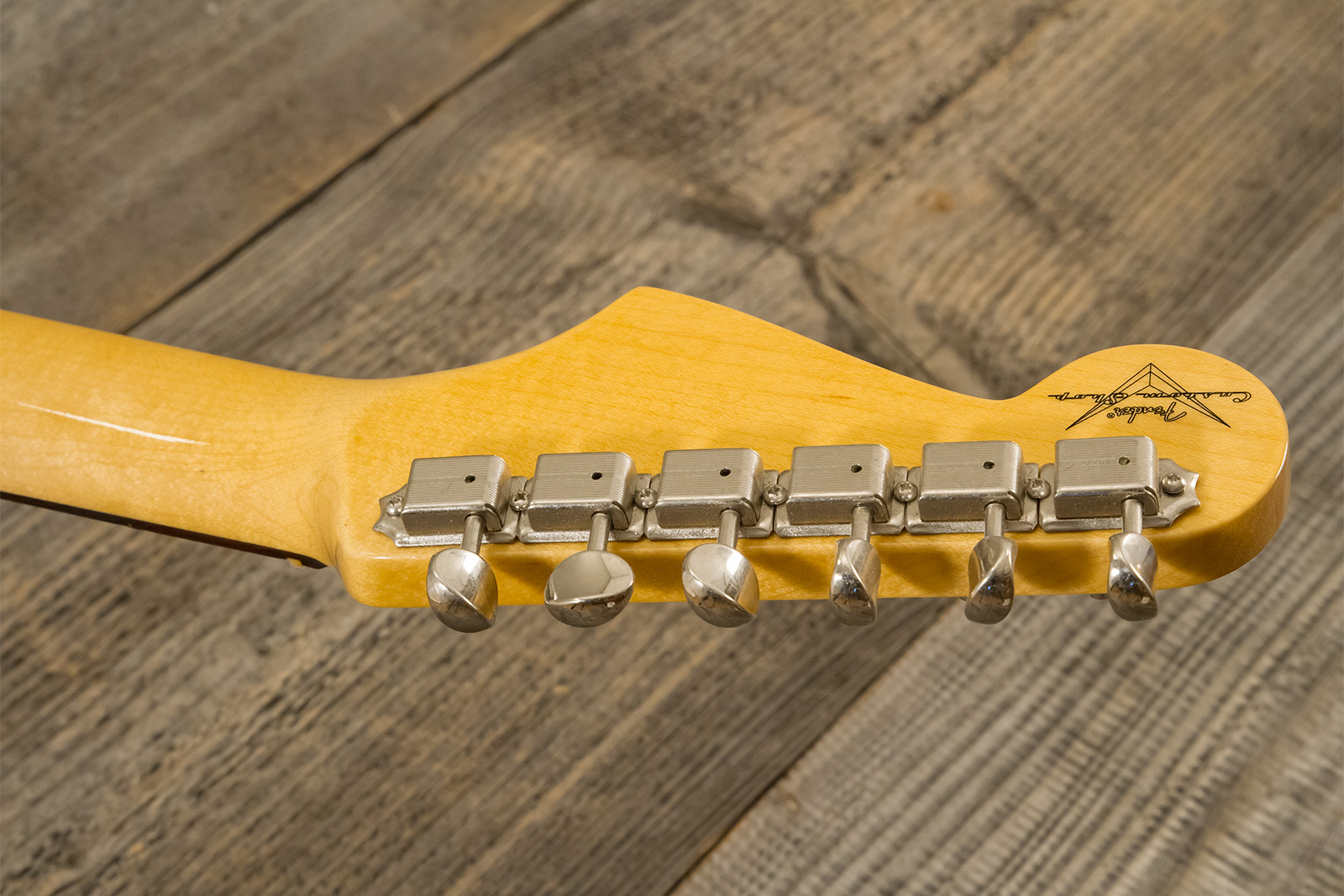 Fender Custom Shop Strat 1959 3s Trem Rw #r146037 - Time Capsule 3-color Sunburst - E-Gitarre in Str-Form - Variation 10