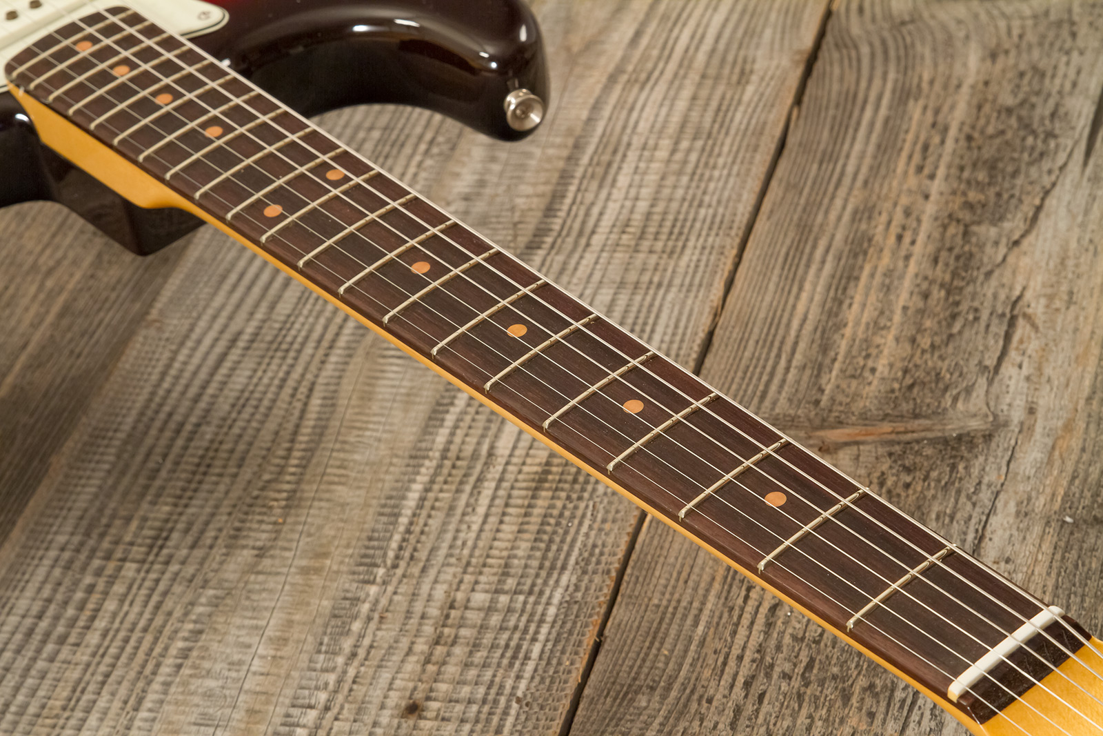 Fender Custom Shop Strat 1959 3s Trem Rw #r146037 - Time Capsule 3-color Sunburst - E-Gitarre in Str-Form - Variation 5