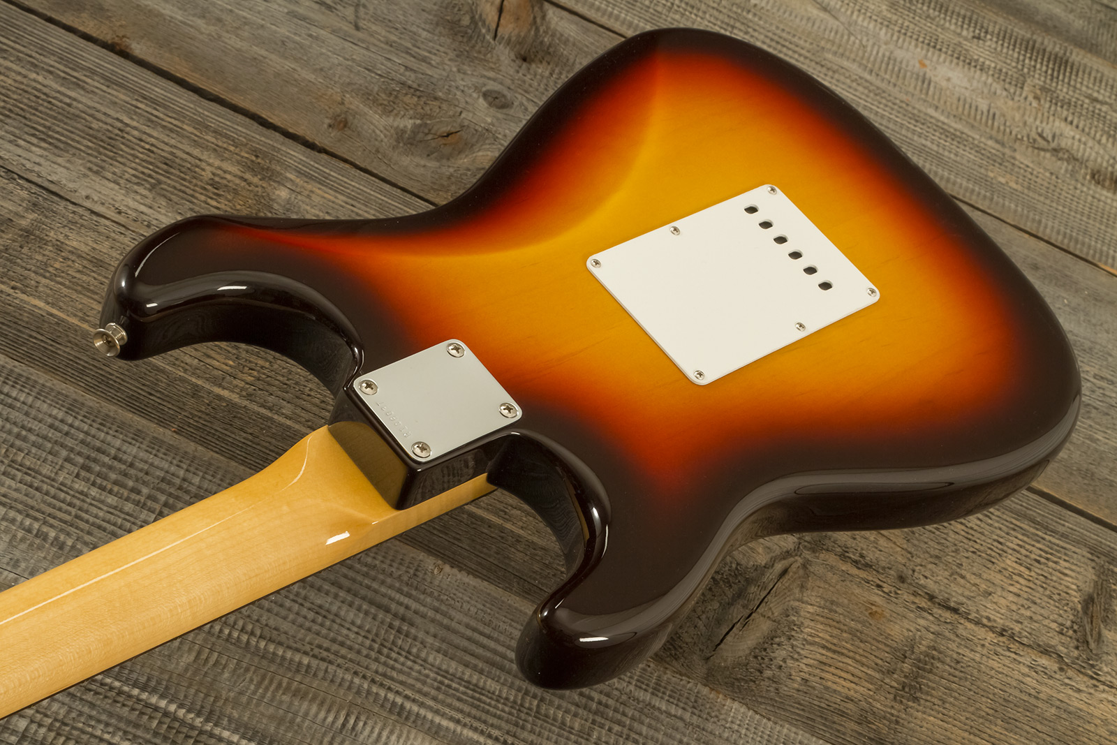 Fender Custom Shop Strat 1959 3s Trem Rw #r146037 - Time Capsule 3-color Sunburst - E-Gitarre in Str-Form - Variation 7