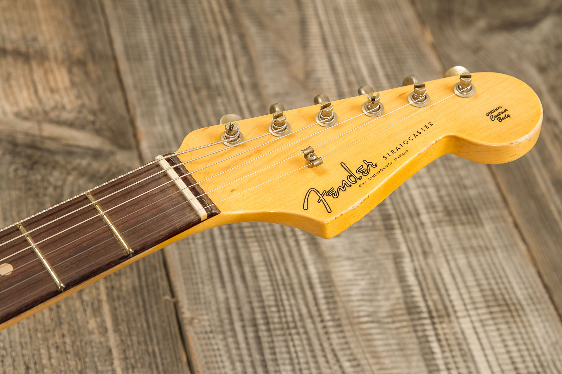 Fender Custom Shop Strat 1959 Trem Rw #r133789 - Relic Tahitian Coral - E-Gitarre in Str-Form - Variation 8
