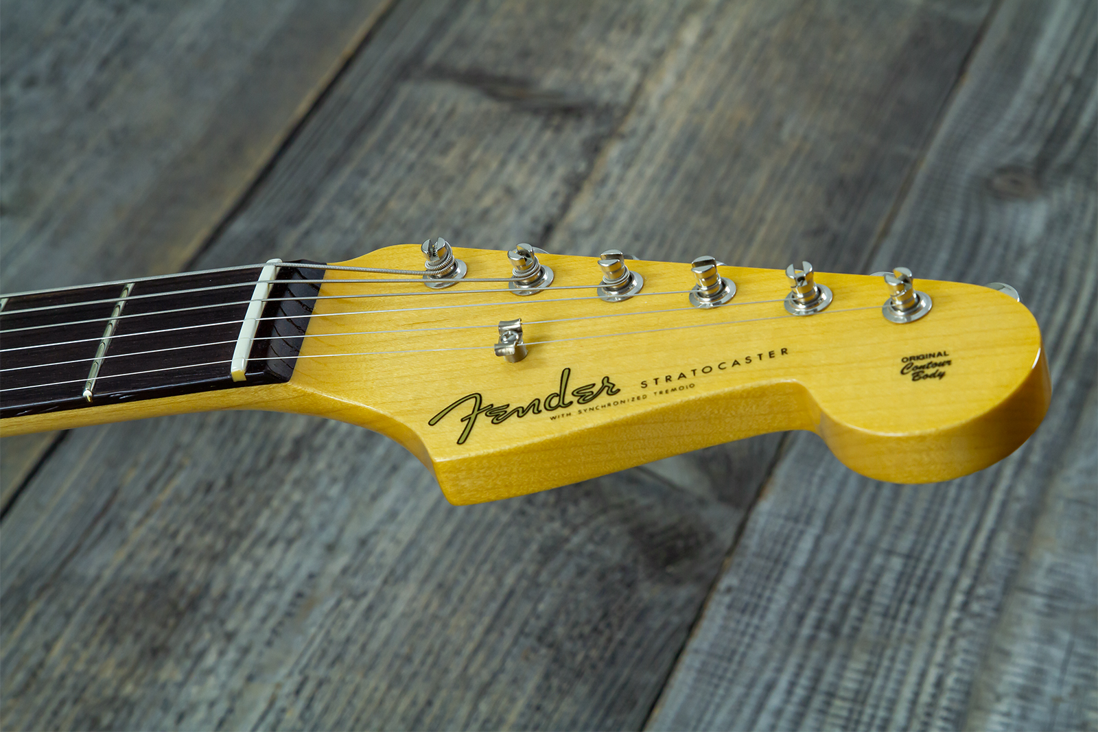 Fender Custom Shop Strat 1959 Vintage Custom 3s Trem Rw #r147785 - Time Capsule Fiesta Red - E-Gitarre in Str-Form - Variation 16