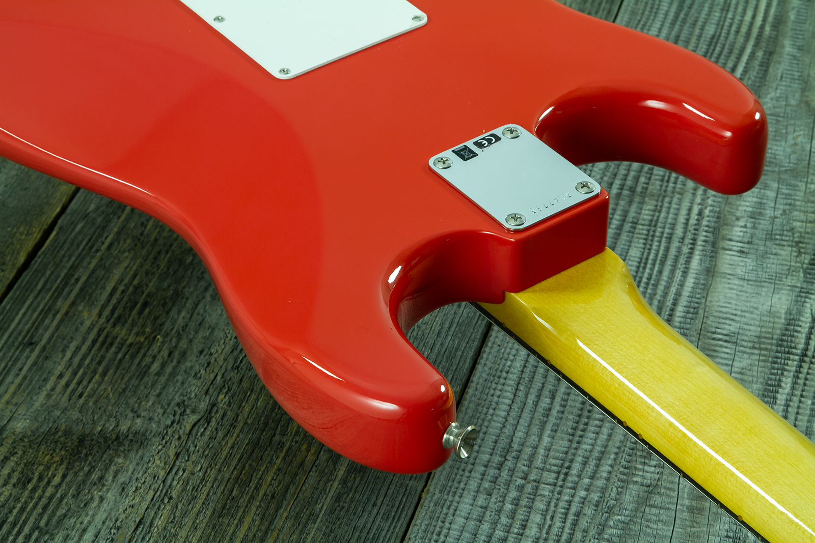 Fender Custom Shop Strat 1959 Vintage Custom 3s Trem Rw #r147785 - Time Capsule Fiesta Red - E-Gitarre in Str-Form - Variation 18