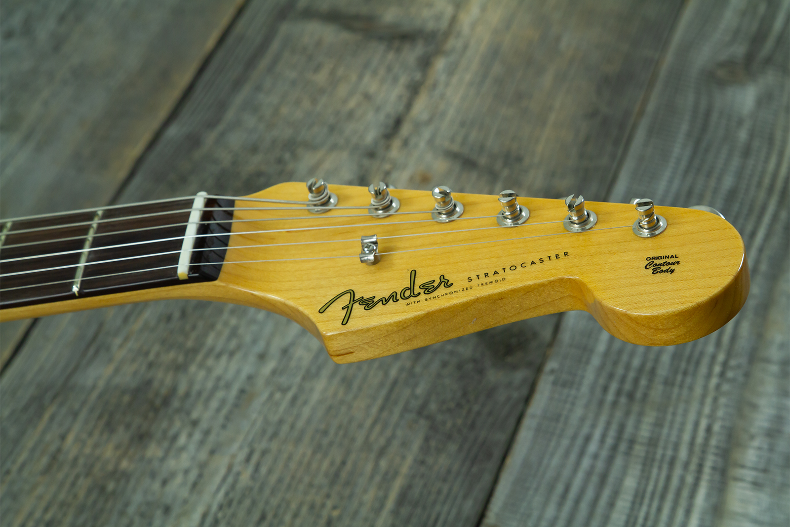Fender Custom Shop Strat 1959 Vintage Custom 3s Trem Rw #r150835 - Time Capsule Daphne Blue - E-Gitarre in Str-Form - Variation 11