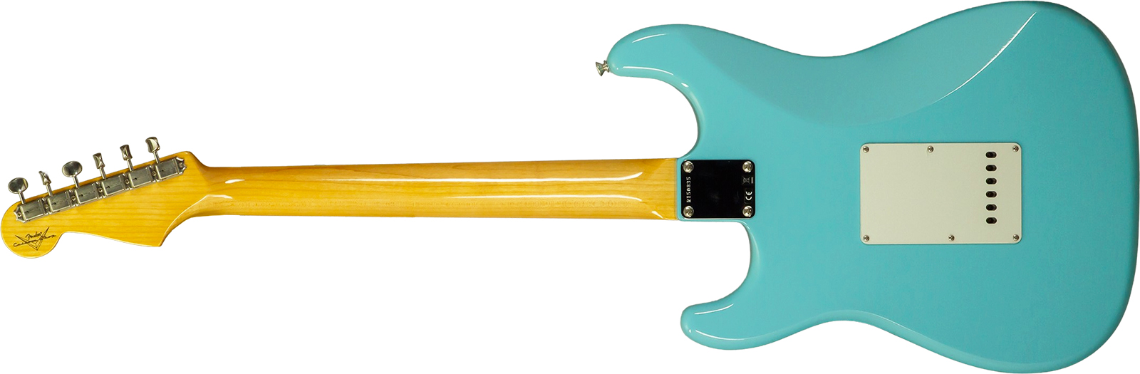 Fender Custom Shop Strat 1959 Vintage Custom 3s Trem Rw #r150835 - Time Capsule Daphne Blue - E-Gitarre in Str-Form - Variation 1