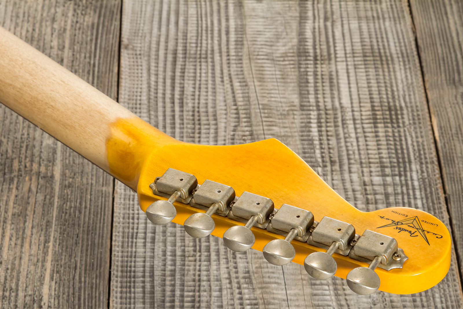 Fender Custom Shop Strat 1962/63 3s Trem Rw #cz565163 - Journeyman Relic Olympic White - E-Gitarre in Str-Form - Variation 8