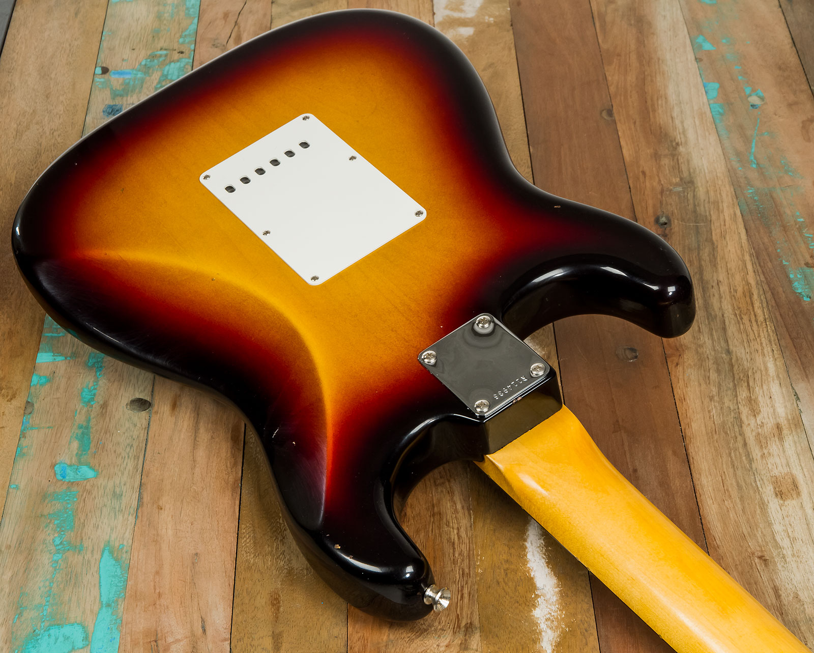 Fender Custom Shop Strat 1964 Rw #r114936 - Journeyman Relic 3-color Sunburst - E-Gitarre in Str-Form - Variation 4