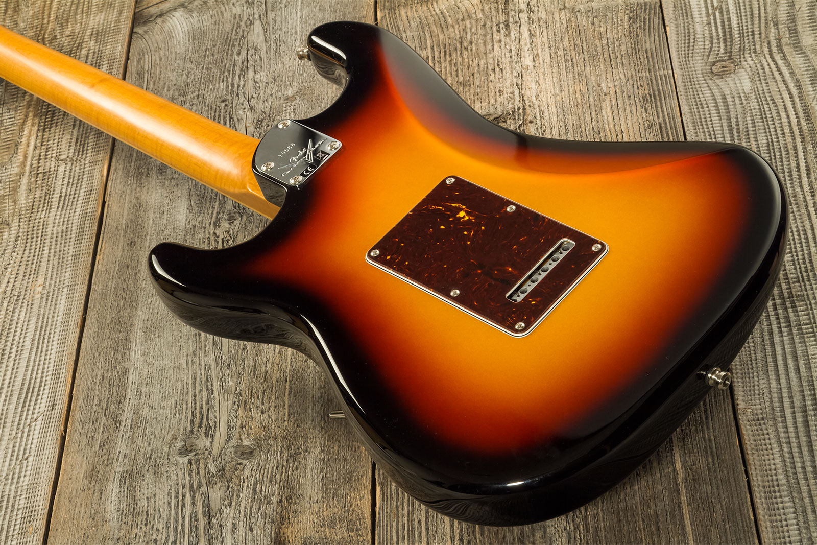 Fender Custom Shop Strat Elite 3s Trem Mn #xn15588 - Nos 3-color Sunburst - E-Gitarre in Str-Form - Variation 5