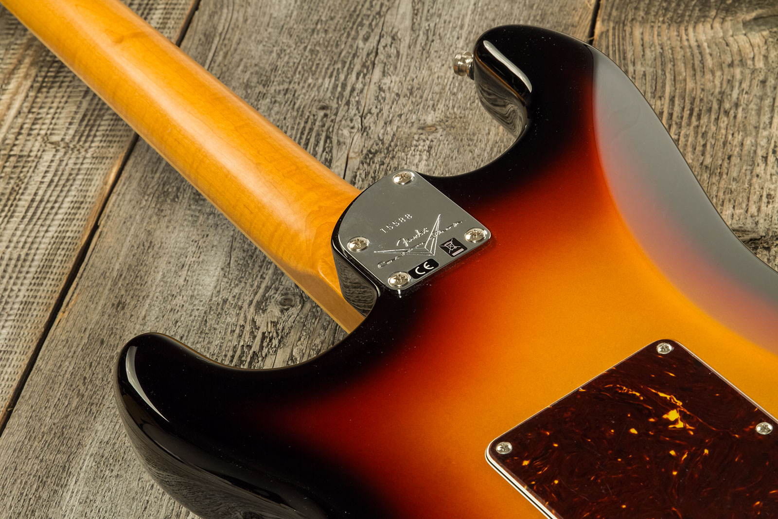 Fender Custom Shop Strat Elite 3s Trem Mn #xn15588 - Nos 3-color Sunburst - E-Gitarre in Str-Form - Variation 6