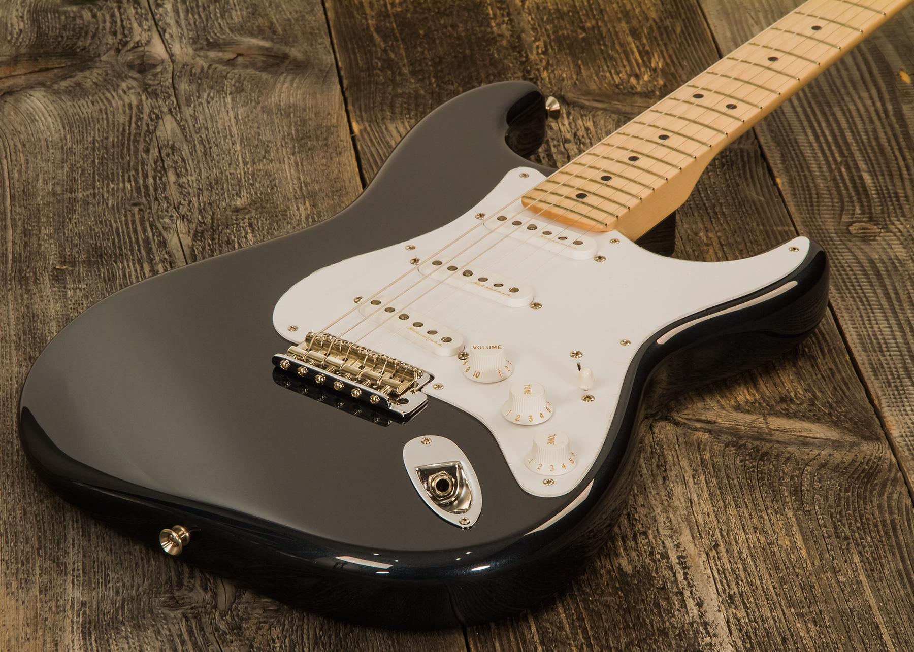 Fender Custom Shop Strat Eric Clapton Signature 3s Trem Mn #cz562539 - Nos Mercedes Blue - E-Gitarre in Str-Form - Variation 3