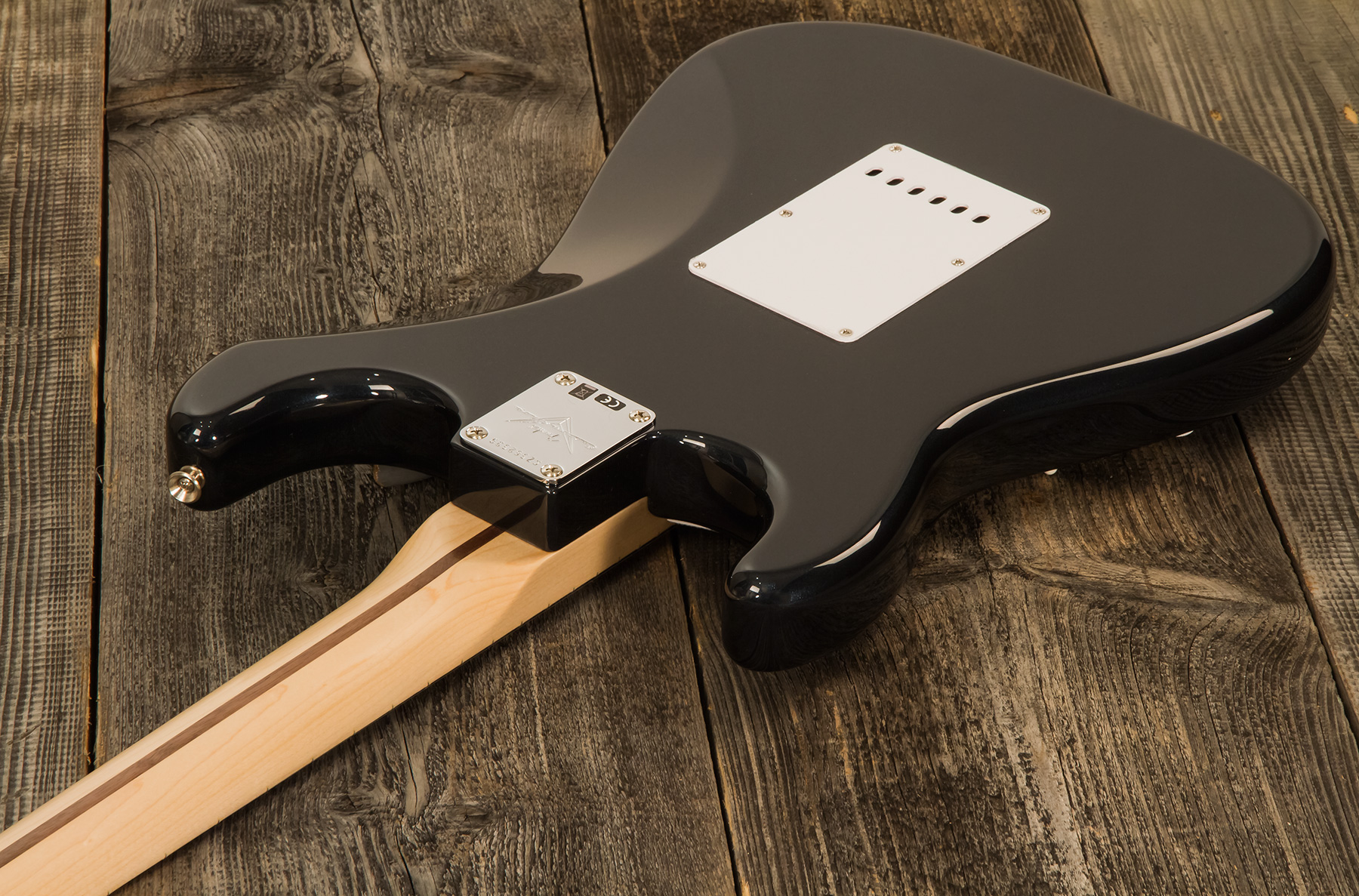 Fender Custom Shop Strat Eric Clapton Signature 3s Trem Mn #cz562539 - Nos Mercedes Blue - E-Gitarre in Str-Form - Variation 4