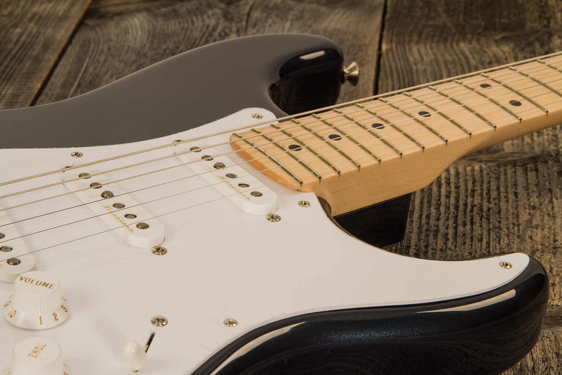 Fender Custom Shop Strat Eric Clapton Signature 3s Trem Mn #cz562539 - Nos Mercedes Blue - E-Gitarre in Str-Form - Variation 6