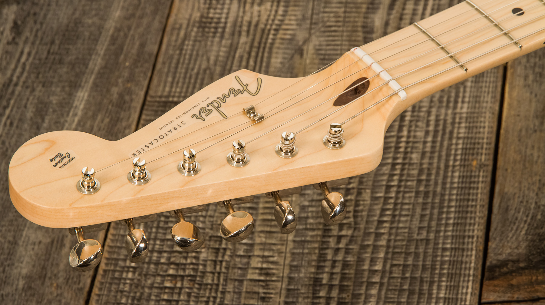 Fender Custom Shop Strat Eric Clapton Signature 3s Trem Mn #cz562539 - Nos Mercedes Blue - E-Gitarre in Str-Form - Variation 8