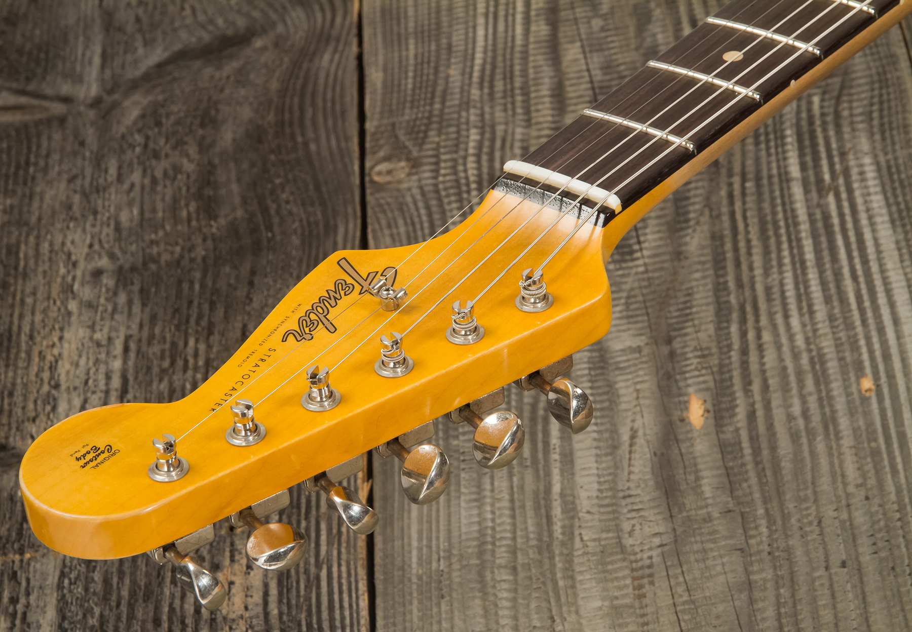 Fender Custom Shop Strat Postmodern 3s Trem Rw #xn13616 - Journeyman Relic Aged Black - E-Gitarre in Str-Form - Variation 6
