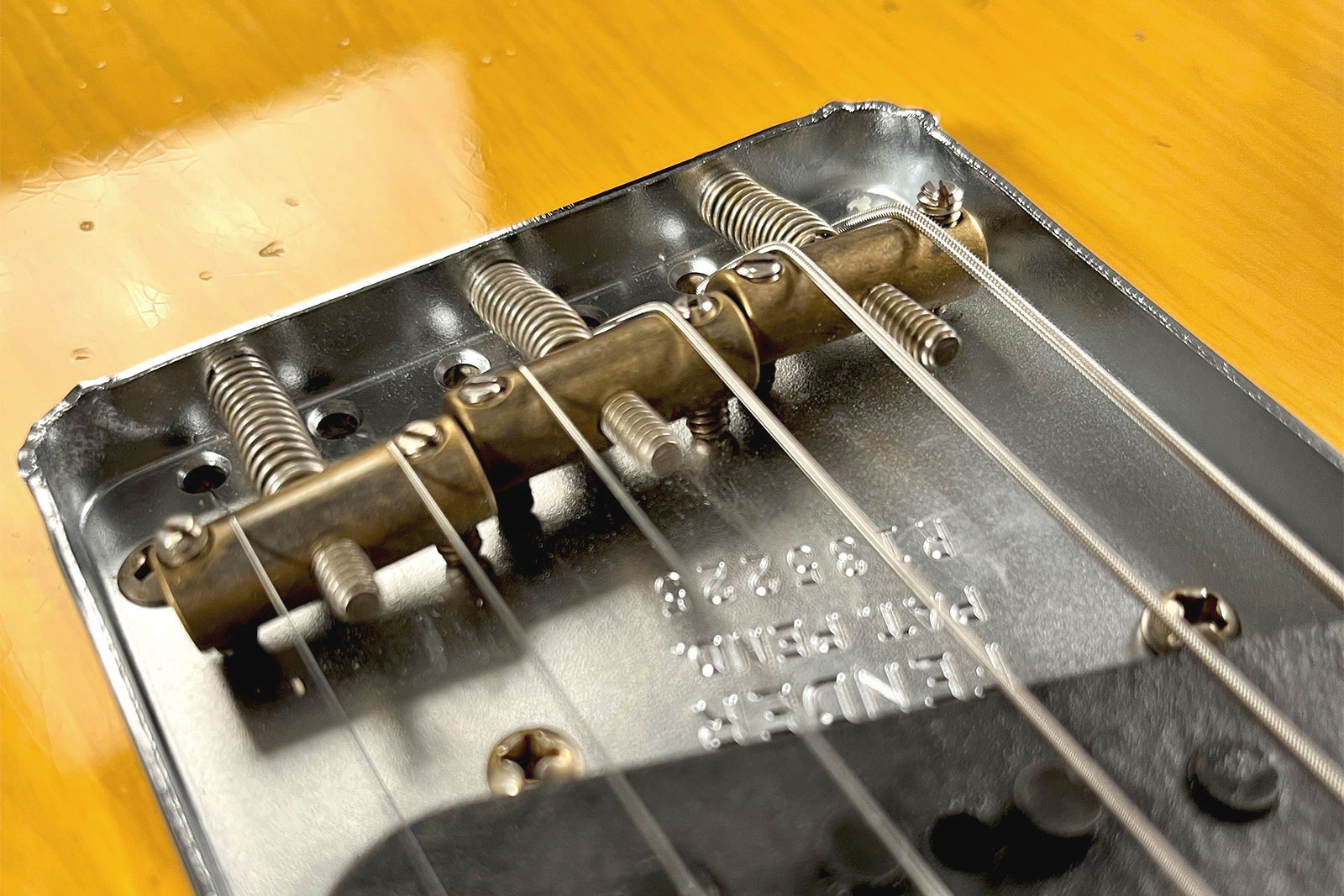 Fender Custom Shop Tele 1952 2s Ht Mn #r135225 - Relic Aged Buttercotch Blonde - E-Gitarre in Teleform - Variation 5