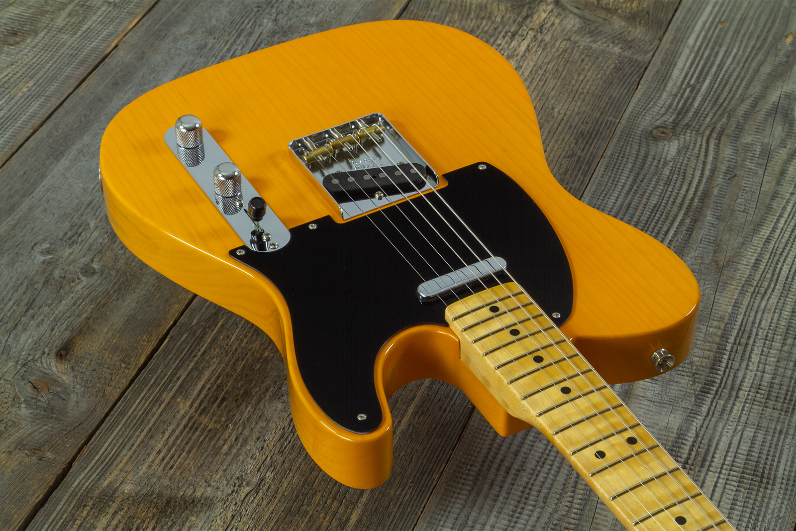 Fender Custom Shop Tele 1952 2s Ht Mn #r150200 - Nos Butterscotch Blonde - E-Gitarre in Teleform - Variation 3